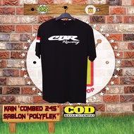 KAOS CBR RACING CBR OLD KAOS HONDA COMBED 24S BISA COD READY WARNA