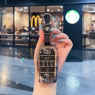 Suitable for 2026 Toyota BZ4X Key Cover BZ5 Senuse Nagolivia Elfa Wilfa Car Key Shell Chain