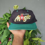 VINTAGE 0RLAND0 MAG1C SCRIPT TWO TONE HAT
