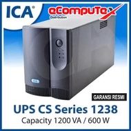 UPS ICA CS-1238 CS1238 1200VA / 600WATT COMPACT SMART ONLINE RESMI