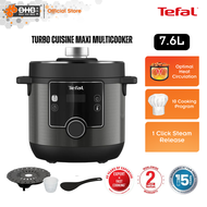 Tefal Turbo Cuisine Maxi Multicooker 7.6L CY7778 - Pressure Cooker Multi Cooker Food Steamer Slow Cooker