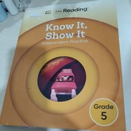 Hmh into reading know it show it independent practice 5 preloved