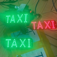 [New Type]2-Color Changing TAXI LED Light, TAXI Letter Indicator Light Mounted on Car Windshield, Mu