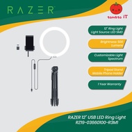 RAZER 12” LED Ring Light with Tripod - RZ19-03660100-R3M1