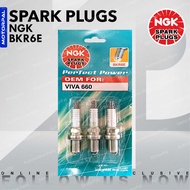 ORIGINAL GENUINE NGK SPARK PLUG BKR6E VIVA 660