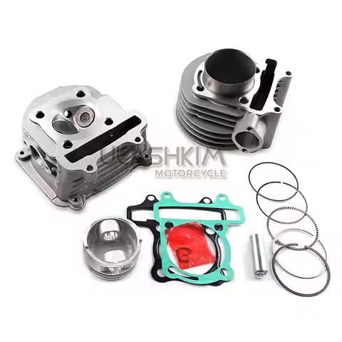 for GY6 125 150 Uprade GY6 200cc 4 STROKE Bore 61mm CYLINDER KIT Racing A14 Camshaft Carburetor CDI 