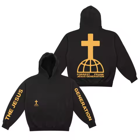 Forrest Frank 2026 World Tour THE JESUS GENERATION Oversized Women/Men Hoodie Sweatshirt Long Sleeve