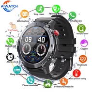 Men Smart Watch 1.32"Full Touch Waterproof Sport watch Fitness Sleep Heart Rate Blood Pressure Monitor