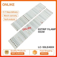 (NEW 1SET) Sharp 50" led LC-50LE460X / LC-50LE570X / LC-50LE450M  tv backlight LC-50LE460 LC-50LE450