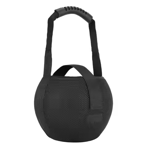 Bowling Ball Bag Single Ball Bag Net Sturdy Bowling Tote with Handle Safe Bowling Ball Backpack Fold