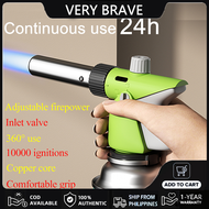 Use continuously for 24 hours torch gun with butane set gasoline Comfortable grip torch gun original blow torch gun for cooking/welding/ food/baking butane torch gun gas blow flame gun butane gas torch torch butane gas blow torch butane flame gun butane.