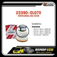 TOYOTA DIESEL FUEL FILTER (23390-OL070) - TOYOTA HILUX REVO GUN120/ GUN125/ GUN126/ FOURTUNER GUN155