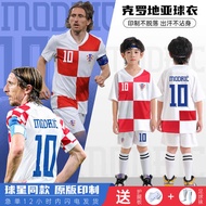 jersey lengan panjang manchester united jersey 24/25 European Cup Croatia National Team Jersey Child