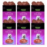 ขนมสุนัข PRAMA Stick รสซาลามี่ 70 กรัม (6 ซอง) PRAMA Dog Treat Italian Salami Flavor Dog Snack 70g (