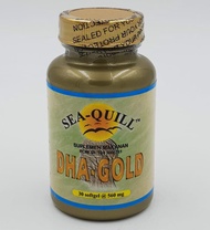 Sea-Quill DHA Gold 560 Mg 30s - Vitamin Otak Meningkatkan Konsentrasi Daya Ingat Memori Vitamin Ibu
