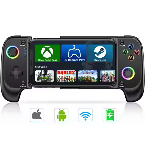 MC100 Mobile Gaming Controller for Android /IPhone,Bluetooth Wireless Gamepad Designed for Xbox Game