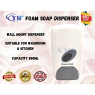 YKF Foam Soap Dispenser (Cleaning tools for home & work place) 800 ml/ Soap Dispenser