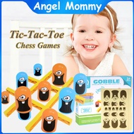 Double Tic-Tac-Toe Game Battle Strategic Gobble Chess Parent-child Interactive Toys Educational Toys