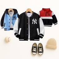 Lotto Baseball Varsity Jacket for Boys and Girls NY Ages 2 3 4 5 6 7 8 9 10 11 12 Years