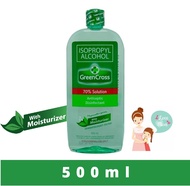 Green Cross Isopropyl Alcohol 70% Solution with Moisturizer 500mL