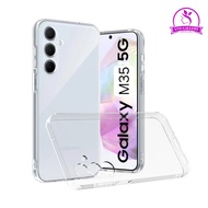 Samsung M35 5G Clear HD 2.0MM Premium Case Transparent Clear Softcase TPu