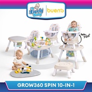 Bueno Grow360 Spin 10in1 Multifunction High Chair & Activity Center (6 Months to 25kg) Baby Chair Ba