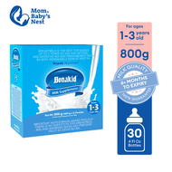 Wyeth® BONAKID® Stage 3 Powdered Milk Drink for 1-3 years old, Sachet in Box, 800g (400g x 2)