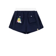 B.Duck | ชุด POLO เสื้อแขนสั้นกางเกงขาสั้นหลวมๆ B.Duck สำหรับฤดูร้อนปี 2025 สำหรับผู้หญิงวัย 18-25 ป