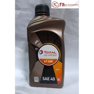 TOTAL HIPERF 4T OIL SAE 40 4T- 300 MINYAK ENJIN TOTAL