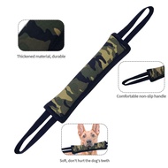Training dog camouflage canvas bite stick, bite and pick up molars, dog bite stick, bite target dog,