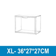 LOVIDA Magnetic Acrylic Transparent Display Box Handbag Storage Organizer Shoe Toy Display Box Kotak