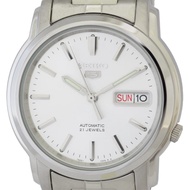 Seiko Mens SNKK65K1 (Seiko5 SS Bracelet SV) Watch Silver   Mens