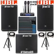 Paket Sound System Full JBL Subwofer 18 inch JBL Mixer Yamaha Original