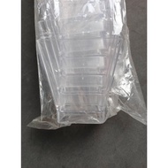 Thick Plastic Mousse Cup Square 444 25pcs 7 * 7 * 7 * 7cm