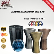 DARBUKA ALEXANDRIA 8.75” BERKUALITI TINGGI