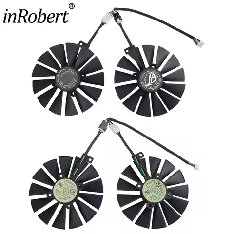 For ASUS STRIX RX 470 580 570 GTX 1050Ti 1070Ti 1080Ti T129215SM 95MM Graphics Card Cooler Fan