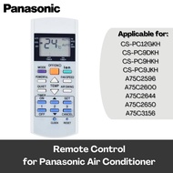 Panasonic Air Cond Remote Control CS-PC12GKH CS-PC9DKH CS-PC9HKH CS-PC9JKH A75C2596 A75C2600 A75C264