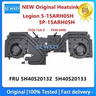 NEW For Lenovo Y550 15A-E Legion 5-15ARH05H 5P-15ARH05H CPU GPU Cooling Radiator Heatsink Fan 82B1 8