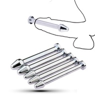 ✔✿New Stainless Steel Urethral Sound Beads Plug Probe Tube Urinary Dilator Urethra