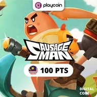 [E-MAIL Instant Delivery 24/7] MyCard Sausage Man - 100 Points (MY) [PlayCoin]