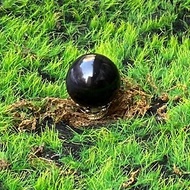 能量擺飾 有球必應-避邪保平安天然黑曜石球 淨化負能量
