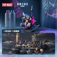 POPMART League of Legends < Two Cities War > Series Figures 9 Boxes (with Probability Get Hidden Ver