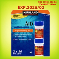 Kirkland Signature Aid 96 Tablets * 2 bottle