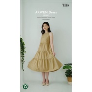 ARWEN Halter Tiered Dress