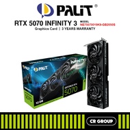 PALIT RTX 5070 Infinity 3/ WHITE OC 12GB/ RTX 5070 Ti GamingPro-S 16GB (3Yrs Palit Warranty)