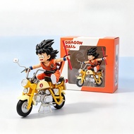 Dragon Ball Z Kid Goku & Master Roshi Motorcycle Collectible Statue 14cm Classic 90s Anime Figure De