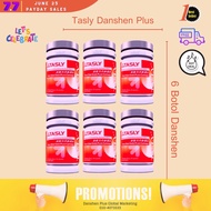 Tasly Danshen Plus Capsules x 6 Bottles: 100% Original From TASLY BANGI