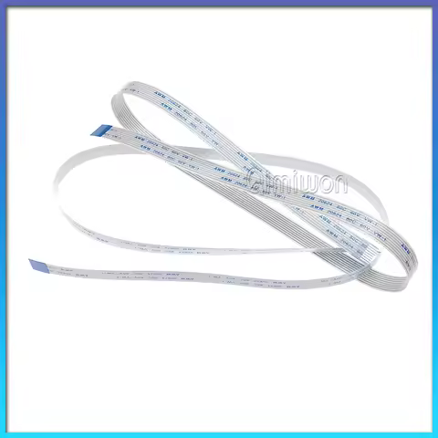 0.5/1.0mm Pitch 1000mm 100CM FPC FFC Flexible Flat Cable AWM 20624 80C 60V VW-1 Ribbon Wire 4/6/8/10