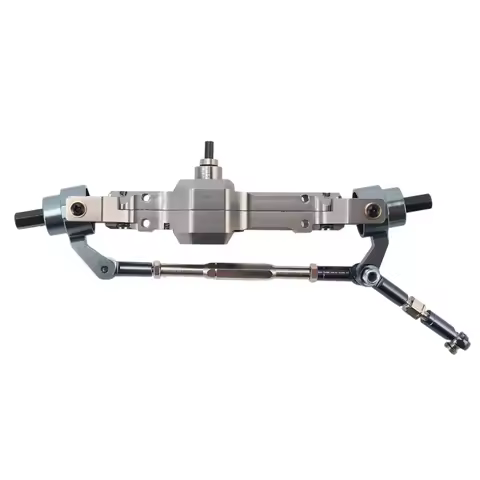 -September 2X Metal Front & Rear Bridge Axle Gear Box For WPL C14 C24 C34 C44 B14 B24 1/16 RC Truck