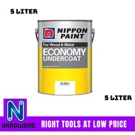 Nippon Paint Economy Undercoat Cat Undercoat Besi Kayu 5L - 5 Liter